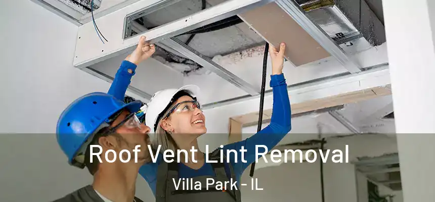 Roof Vent Lint Removal Villa Park - IL
